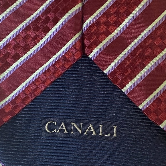 Canali 100% silk necktie - Picture 3 of 4